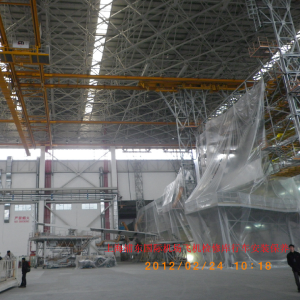 上海浦東國際機(jī)場(chǎng)飛機(jī)檢修庫行車安裝保養(yǎng)
